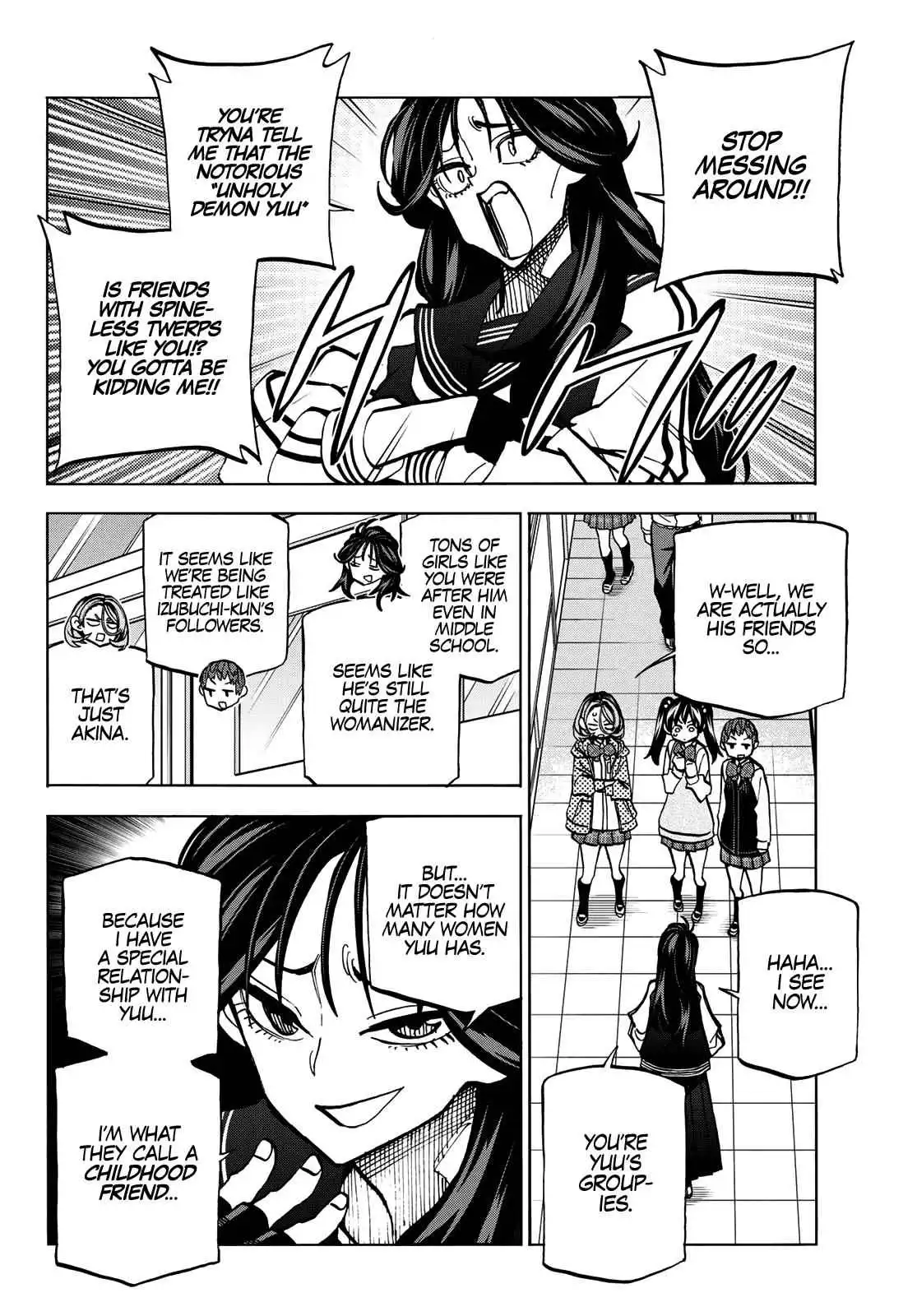 The Story Between a Dumb Prefect and a High School Girl with an Inappropriate Skirt Lengt Chapter 37 8